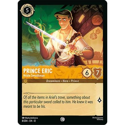 Prince Eric - Noble Swordsman (8/204) - Wilds Unknown