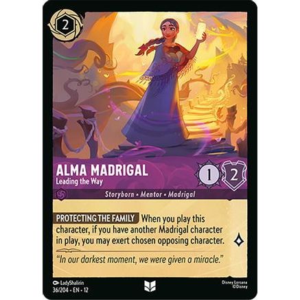 Alma Madrigal - Leading the Way (36/204) - Wilds Unknown Cold Foil