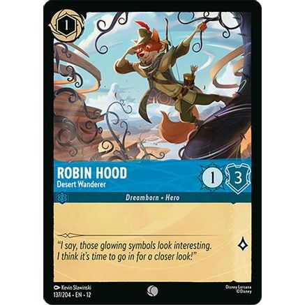 Robin Hood - Desert Wanderer (137/204) - Wilds Unknown Cold Foil