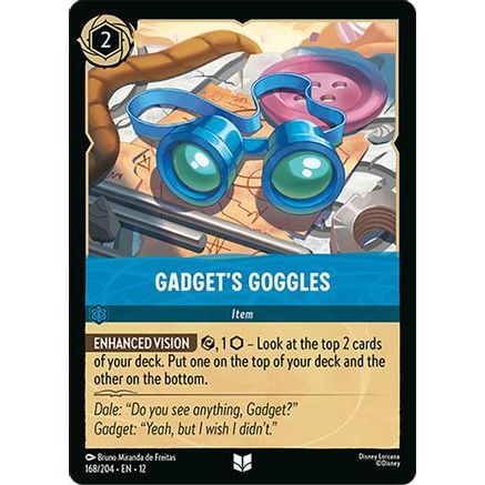 Gadget's Goggles (168/204) - Wilds Unknown Cold Foil