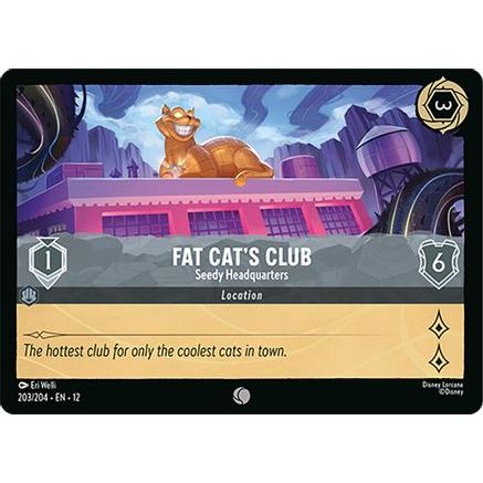 Fat Cat's Club - Seedy Headquarters (203/204) - Wilds Unknown Cold Foil