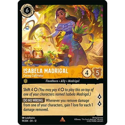 Isabela Madrigal - Caring Cultivator (19/204) - Wilds Unknown