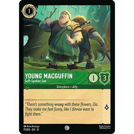 Young MacGuffin - Soft-Spoken Son (71/204) - Wilds Unknown Cold Foil