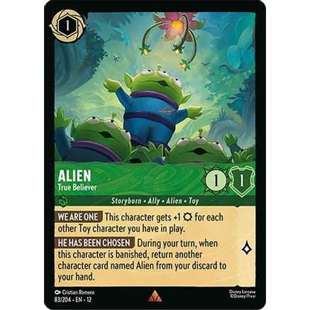 Alien - True Believer (83/204) - Wilds Unknown Cold Foil