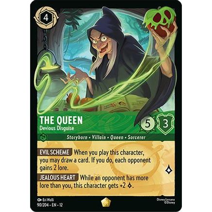 The Queen - Devious Disguise (90/204) - Wilds Unknown
