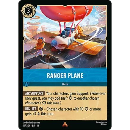 Ranger Plane (167/204) - Wilds Unknown Cold Foil
