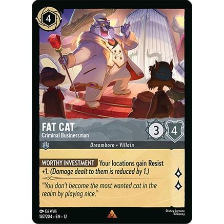 Fat Cat - Criminal Businessman (187/204) - Wilds Unknown