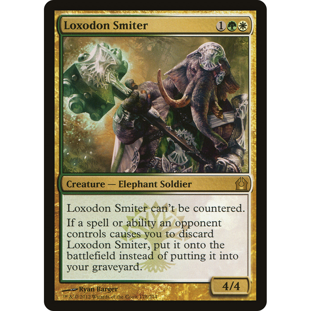 Loxodon Smiter (RTR-178) - Return to Ravnica