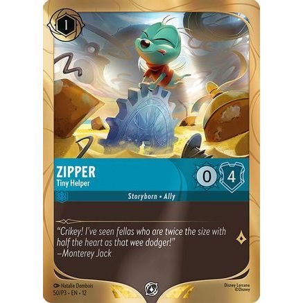 Zipper - Tiny Helper (50) - Disney Lorcana Promo Cards Holofoil