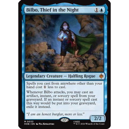 Bilbo, Thief in the Night (HOB-033) - The Hobbit Foil