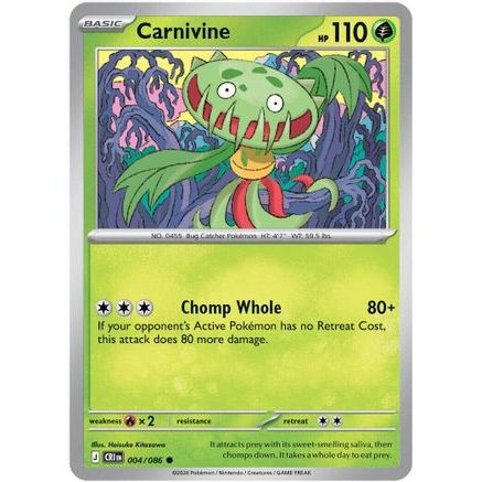 Carnivine 4 - ME04 Chaos Rising Reverse Holofoil