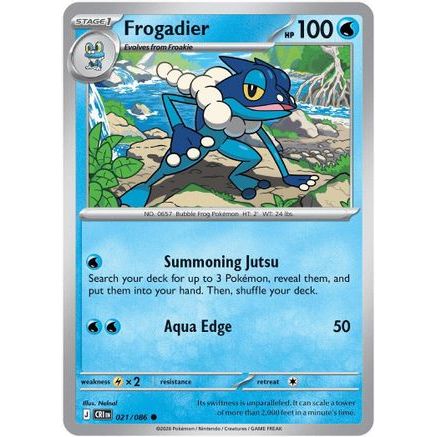Frogadier - 021/086 21 - ME04 Chaos Rising