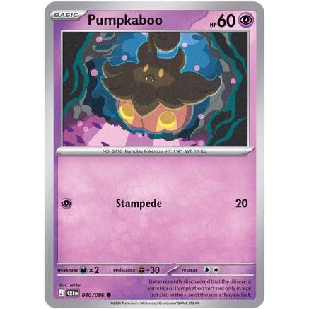 Pumpkaboo 40 - ME04 Chaos Rising Reverse Holofoil