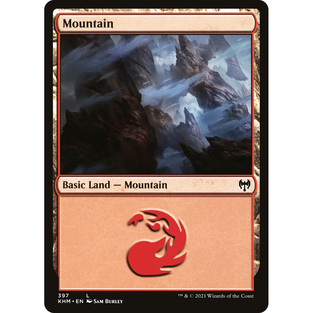 Mountain (KHM-397) - Kaldheim Foil
