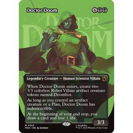 Doctor Doom (Borderless) (365) (MSH-365) - Marvel Super Heroes
