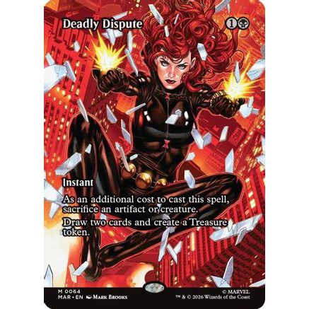 Deadly Dispute (Borderless) (MAR-064) - Marvel Universe Eternal-Legal