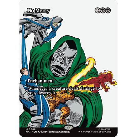 No Mercy (Borderless) (MAR-068) - Marvel Universe Eternal-Legal Foil