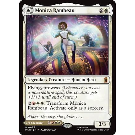 Monica Rambeau (MSH-023) - Marvel Super Heroes Foil