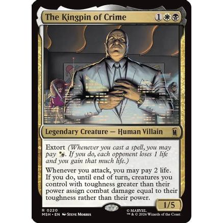 The Kingpin of Crime (MSH-220) - Marvel Super Heroes