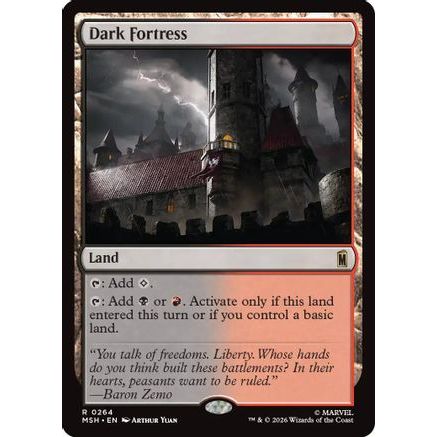 Dark Fortress (MSH-264) - Marvel Super Heroes Foil