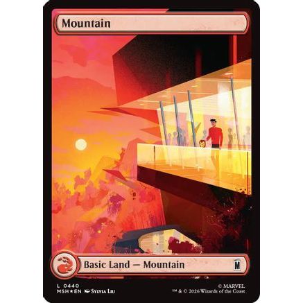 Mountain (0440) (Surge Foil) (MSH-440) - Marvel Super Heroes Foil