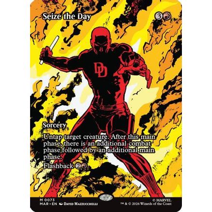Seize the Day (Borderless) (MAR-073) - Marvel Universe Eternal-Legal