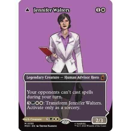 Jennifer Walters (Borderless) (0355) (MSH-355) - Marvel Super Heroes Foil