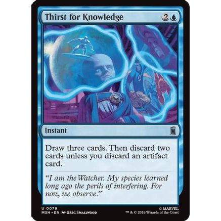 Thirst for Knowledge (MSH-079) - Marvel Super Heroes