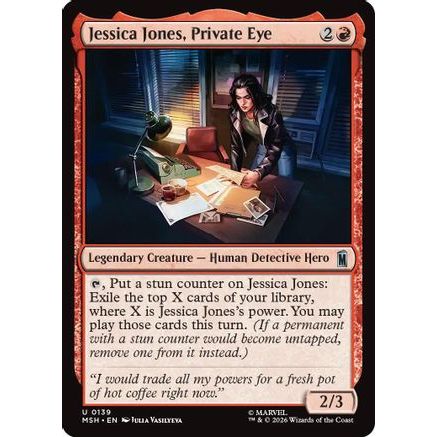 Jessica Jones, Private Eye (MSH-139) - Marvel Super Heroes