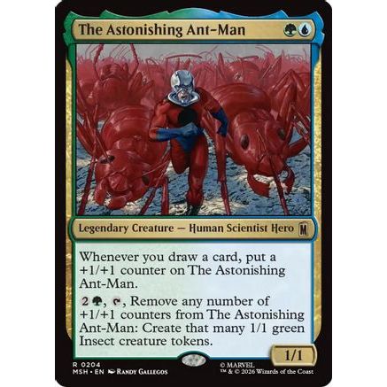 The Astonishing Ant-Man (MSH-204) - Marvel Super Heroes