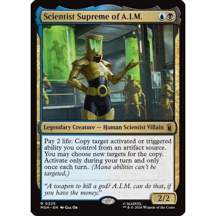 Scientist Supreme of A.I.M. (MSH-225) - Marvel Super Heroes