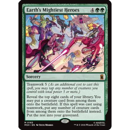 Earth's Mightiest Heroes (MSH-165) - Marvel Super Heroes