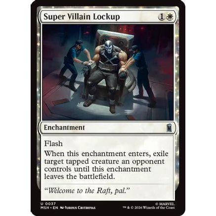 Super Villain Lockup (MSH-037) - Marvel Super Heroes