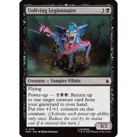 Unliving Legionnaire (MSH-119) - Marvel Super Heroes