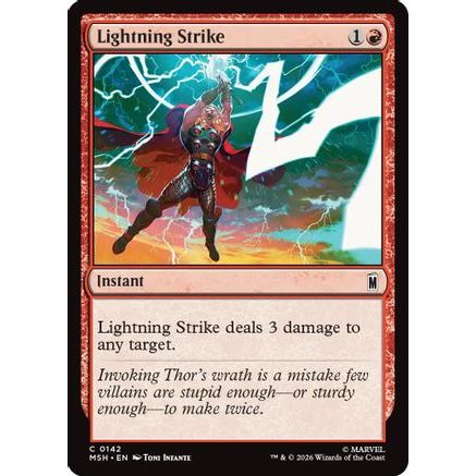 Lightning Strike (MSH-142) - Marvel Super Heroes