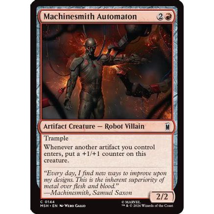 Machinesmith Automaton (MSH-144) - Marvel Super Heroes Foil