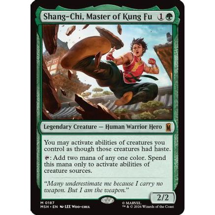 Shang-Chi, Master of Kung Fu (MSH-187) - Marvel Super Heroes Foil