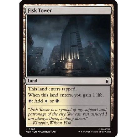 Fisk Tower (MSH-265) - Marvel Super Heroes