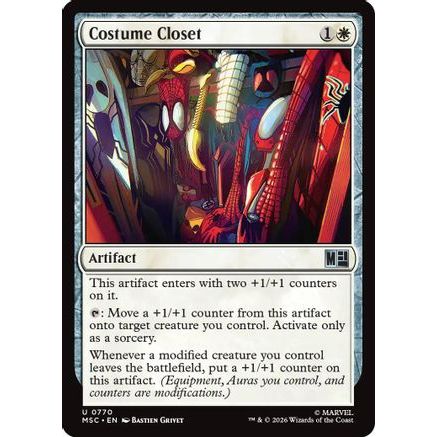 Costume Closet (MSC-770) - Commander: Marvel Super Heroes Foil