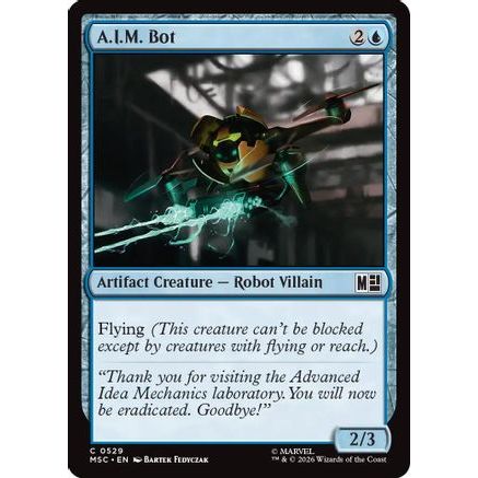 A.I.M. Bot (MSC-529) - Commander: Marvel Super Heroes