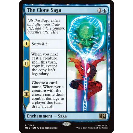 The Clone Saga (MSC-782) - Commander: Marvel Super Heroes Foil