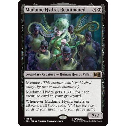 Madame Hydra, Reanimated (MSC-538) - Commander: Marvel Super Heroes