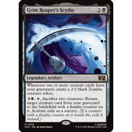 Grim Reaper's Scythe (MSC-658) - Commander: Marvel Super Heroes