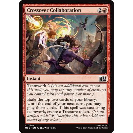 Crossover Collaboration (MSC-684) - Commander: Marvel Super Heroes Foil