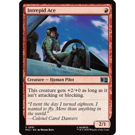 Intrepid Ace (MSC-691) - Commander: Marvel Super Heroes Foil