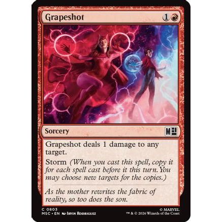 Grapeshot (MSC-803) - Commander: Marvel Super Heroes