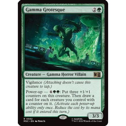 Gamma Grotesque (MSC-562) - Commander: Marvel Super Heroes Foil