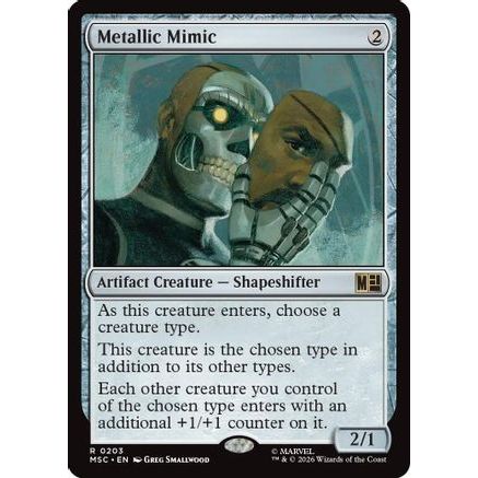 Metallic Mimic (MSC-203) - Commander: Marvel Super Heroes
