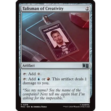 Talisman of Creativity (MSC-218) - Commander: Marvel Super Heroes