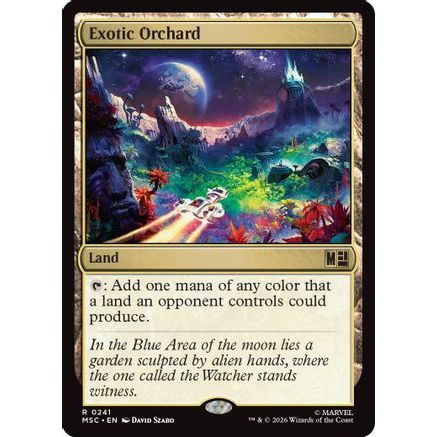 Exotic Orchard (MSC-241) - Commander: Marvel Super Heroes